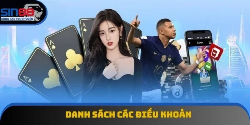 Danh sách các điều khoản Danh sách các điều khoản